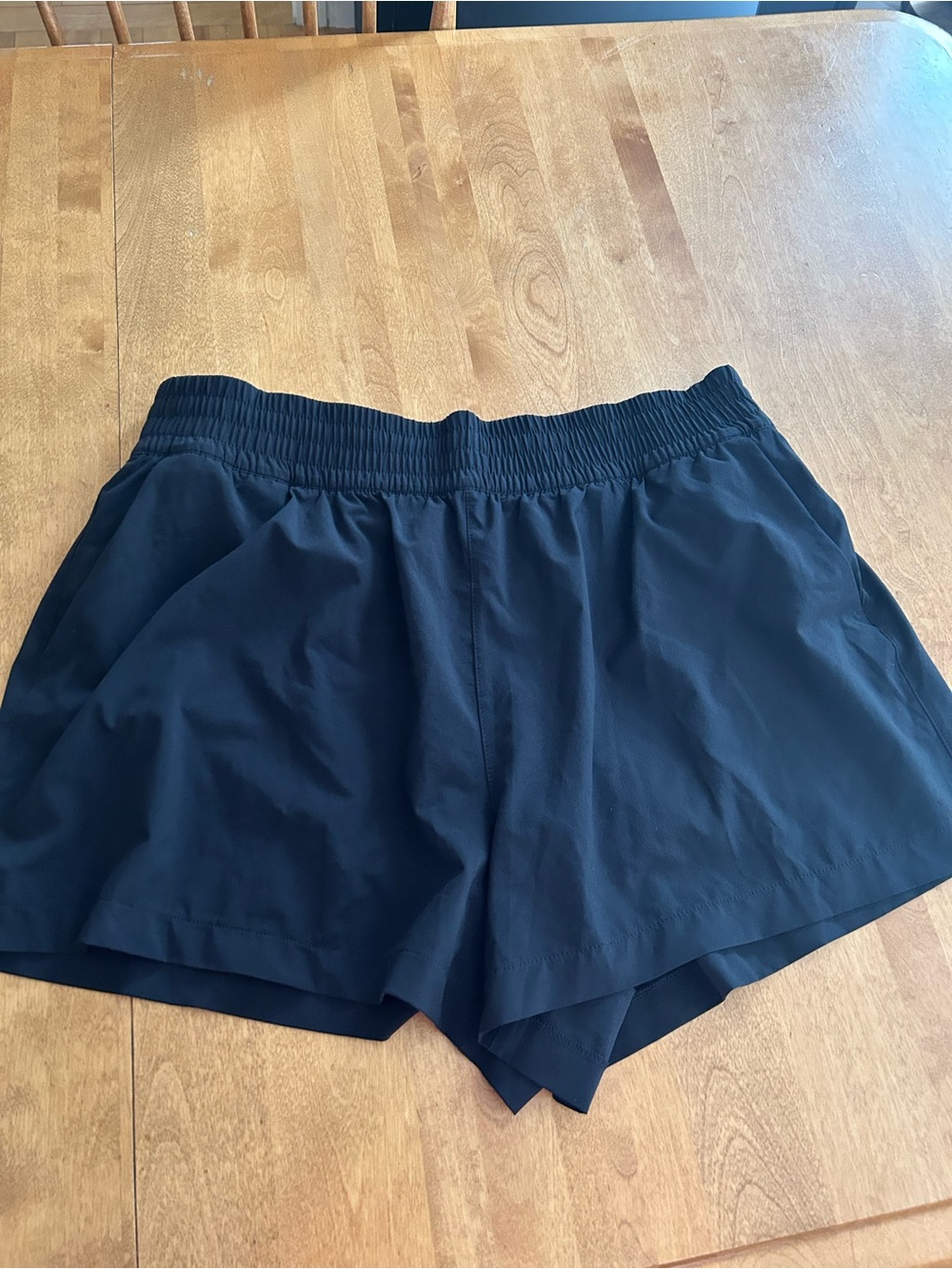 Athleta Black Women's Athletic Shorts with Elastic Waistband